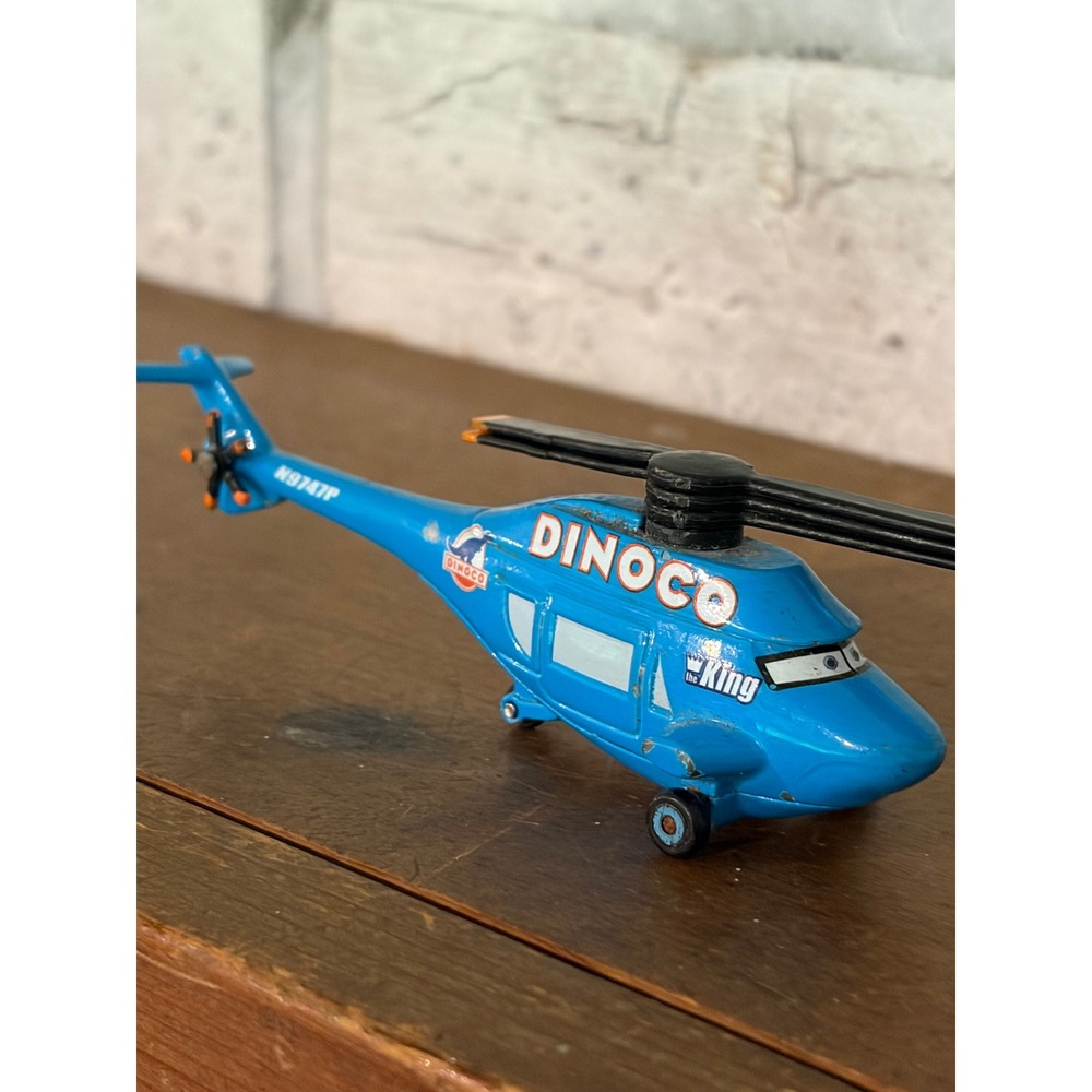 Rotor Turbosky Dinoco Helicopter The King Die-Cast Disney/Pixar Cars Fair Condit